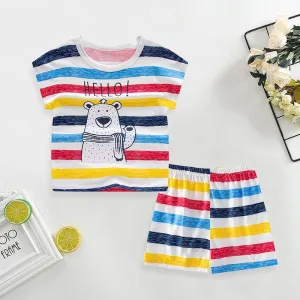 2-piece Pajamas Sets for Children Boy