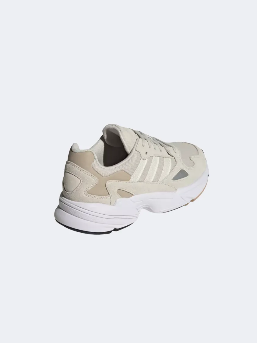 Adidas Falcon Women Original Shoes Aluminium/Off White