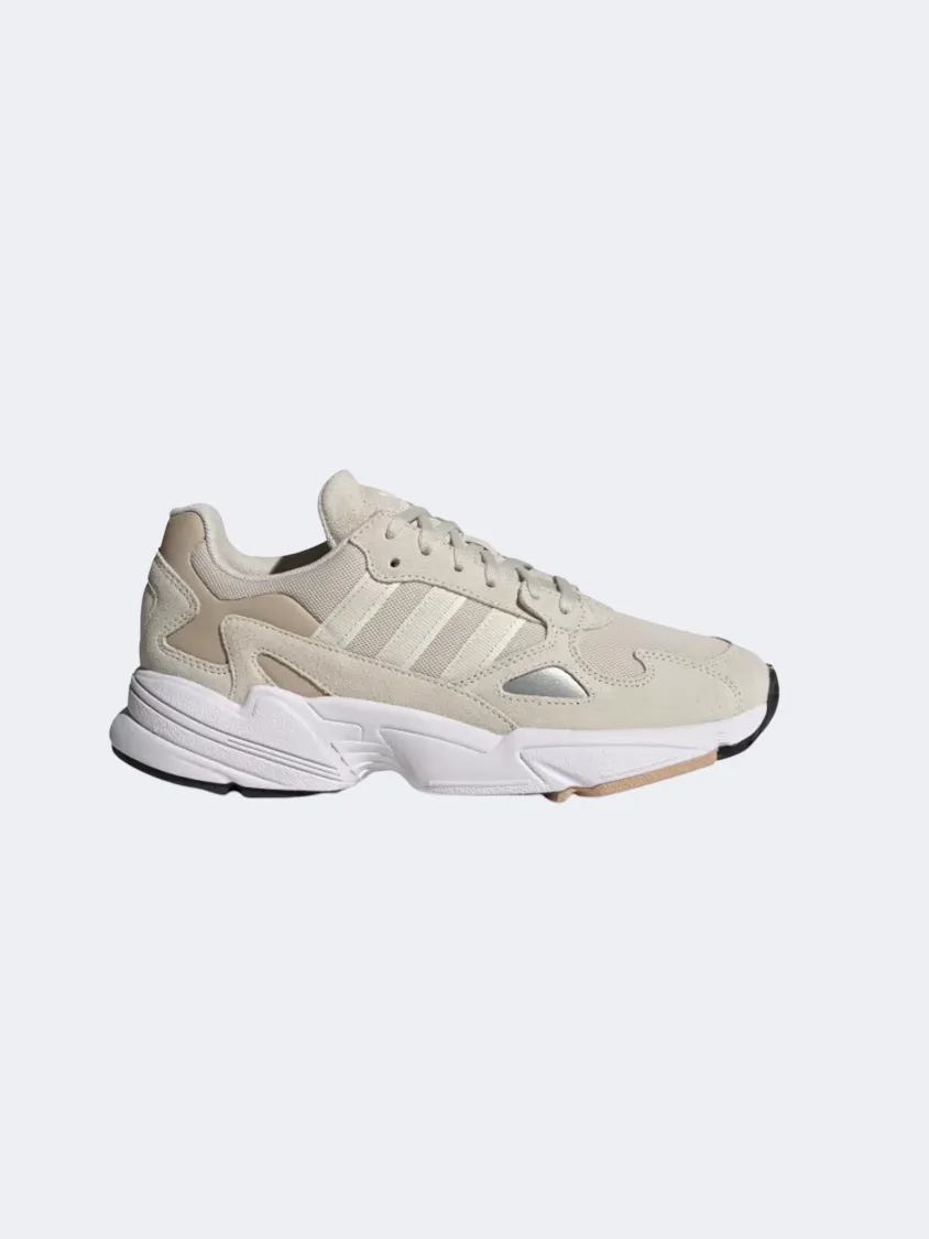 Adidas Falcon Women Original Shoes Aluminium/Off White