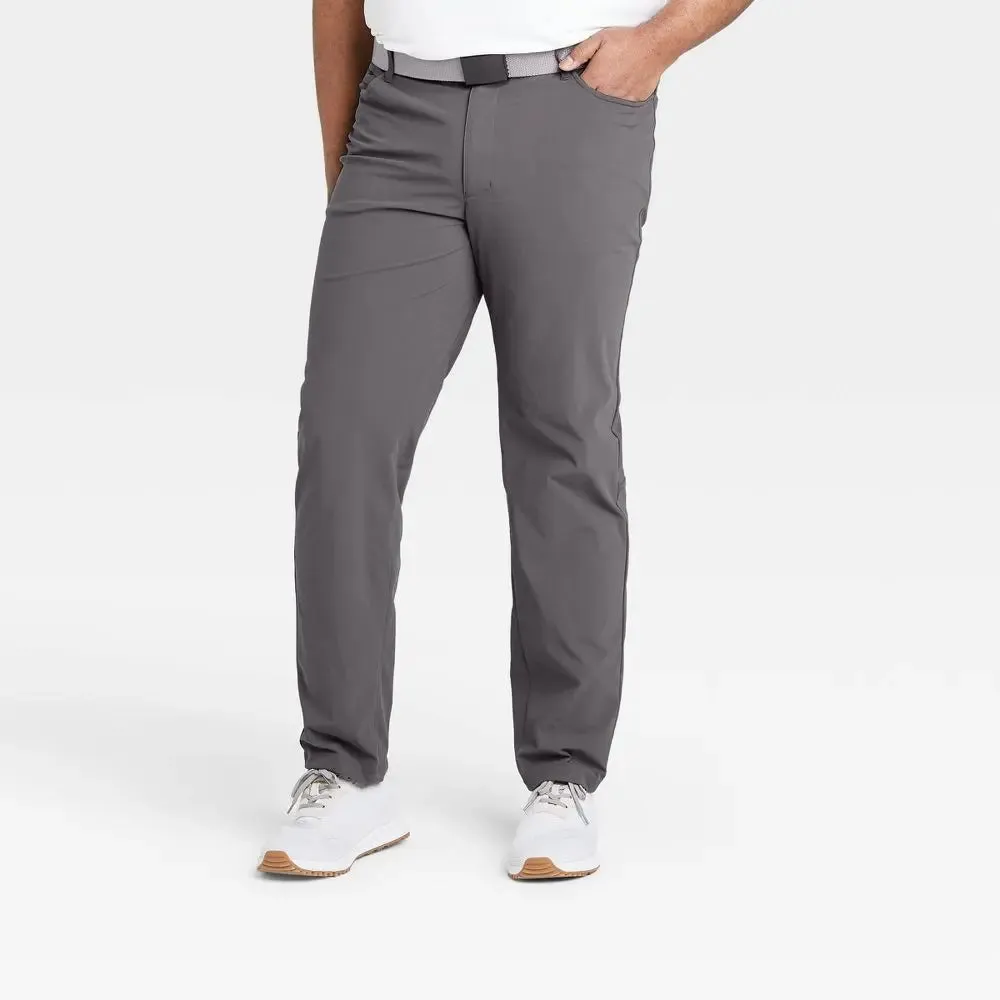 All In Motion Men's Golf Pants Straight Casual Fit UPF 50 