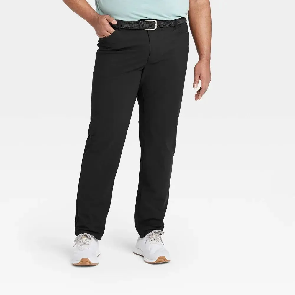 All In Motion Men's Golf Pants Straight Casual Fit UPF 50 