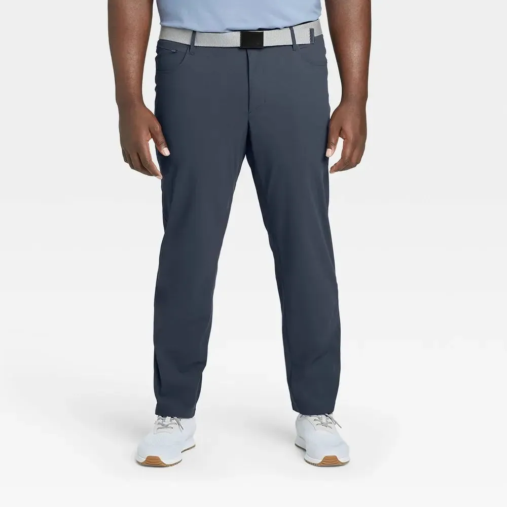 All In Motion Men's Golf Pants Straight Casual Fit UPF 50 