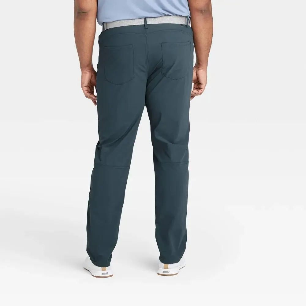 All In Motion Men's Golf Pants Straight Casual Fit UPF 50 