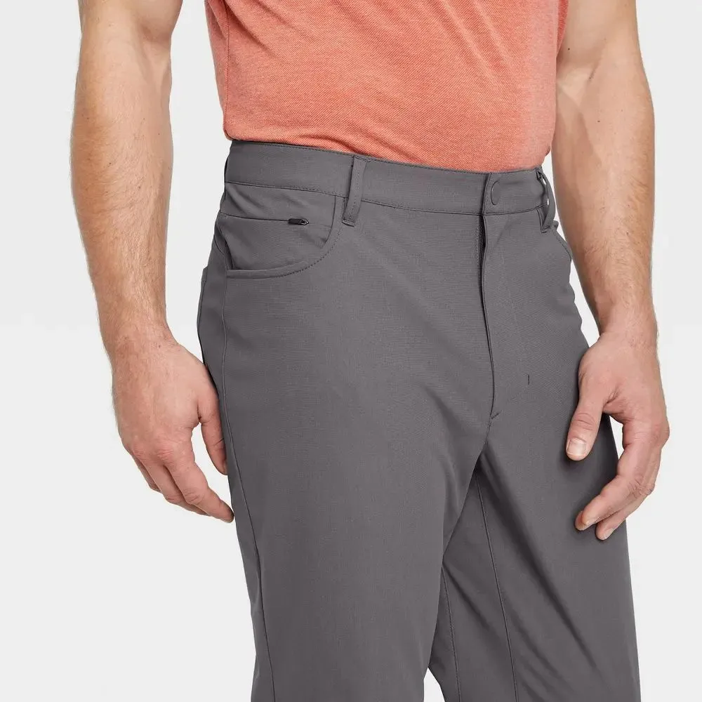 All In Motion Men's Golf Pants Straight Casual Fit UPF 50 