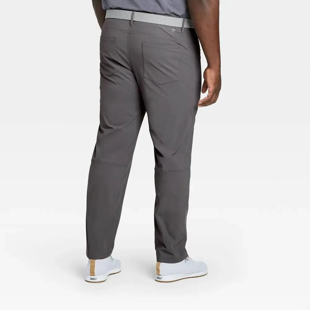 All In Motion Men's Golf Pants Straight Casual Fit UPF 50 