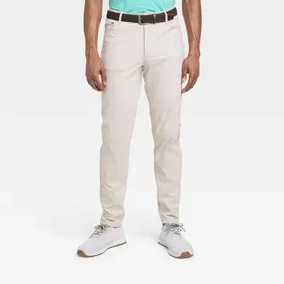 All In Motion Men's Golf Pants Straight Casual Fit UPF 50 