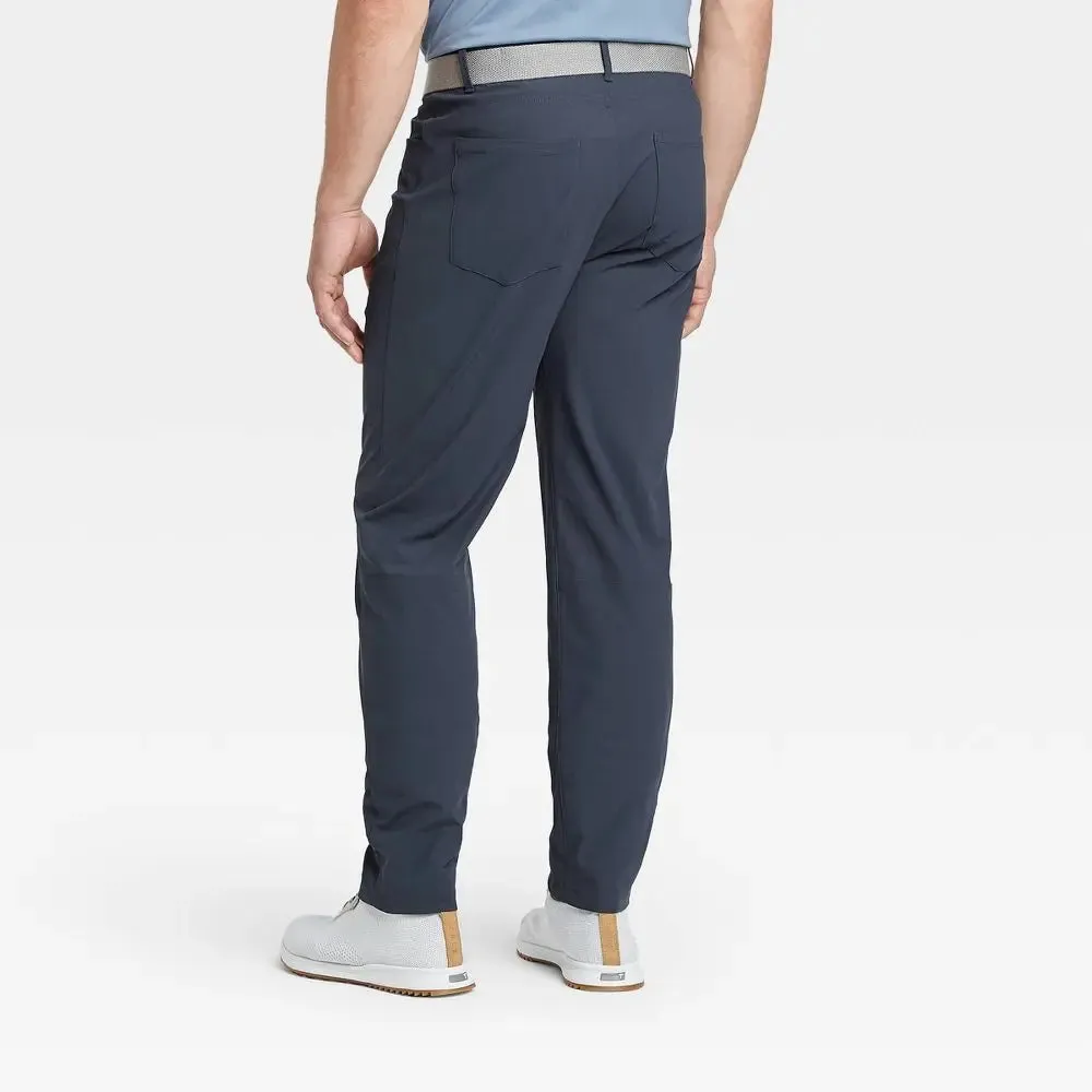 All In Motion Men's Golf Pants Straight Casual Fit UPF 50 