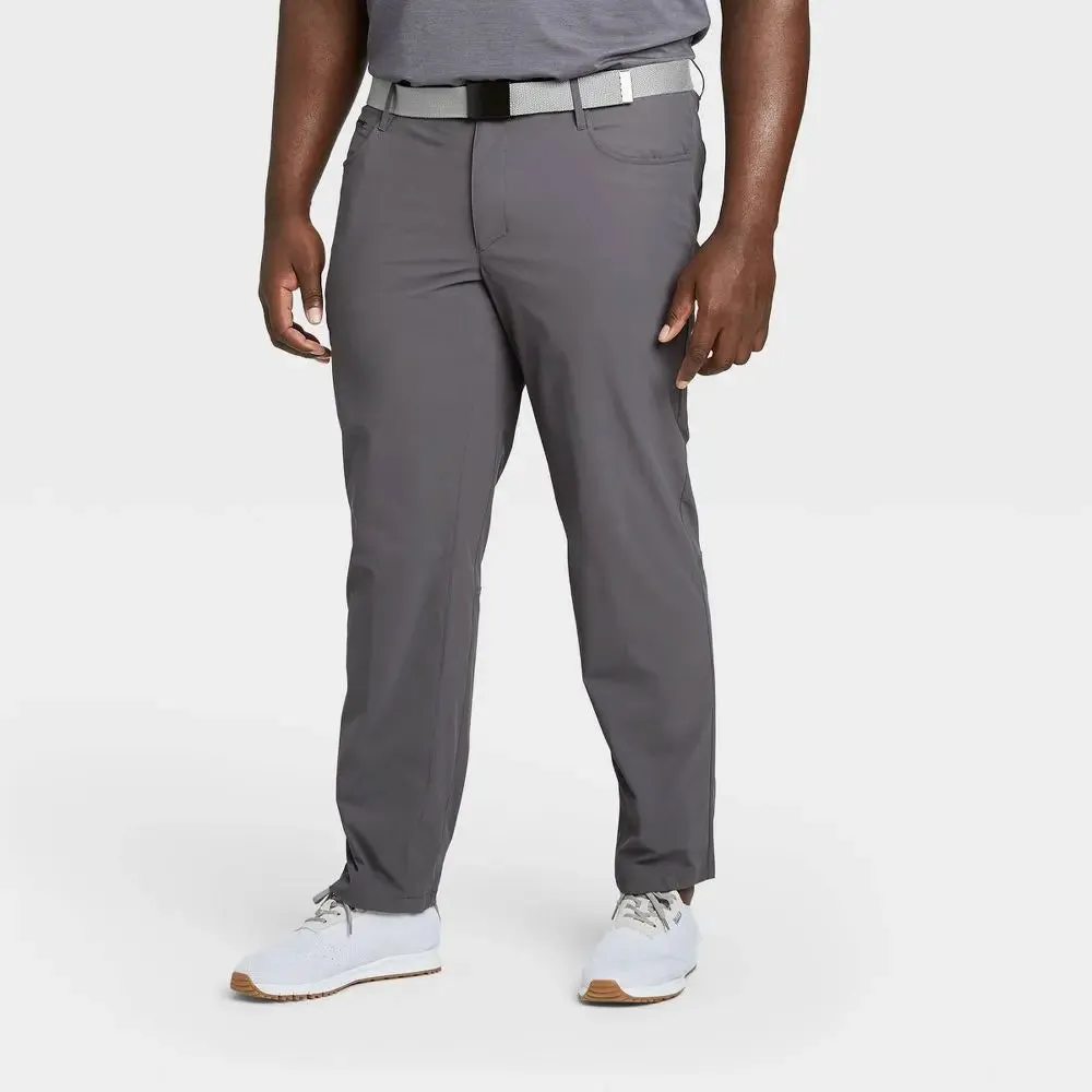 All In Motion Men's Golf Pants Straight Casual Fit UPF 50 