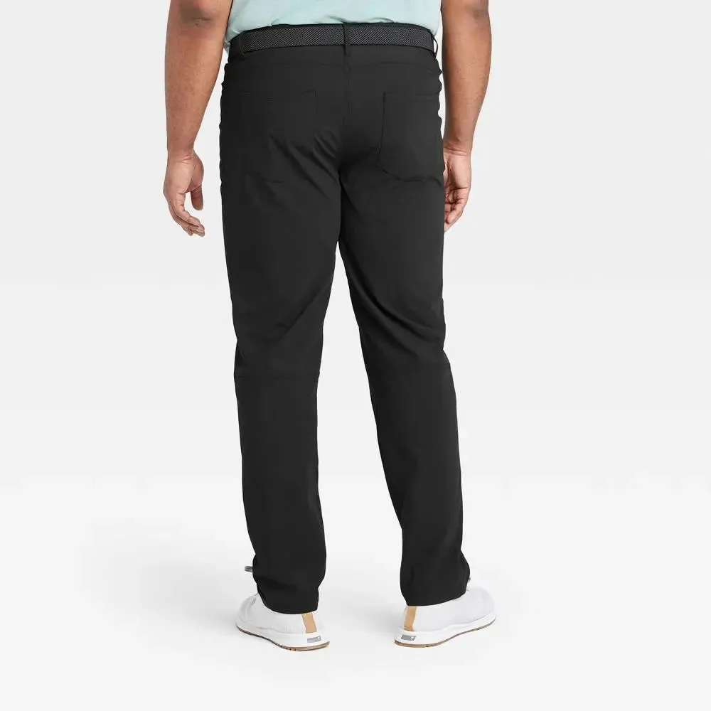 All In Motion Men's Golf Pants Straight Casual Fit UPF 50 