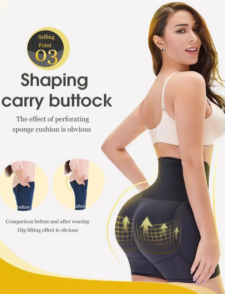 Amazing butt enhancer waist trainer - butt lifter binder shapers corset modeling strap body shaper - slimming belt underwear Faja (FHW1)