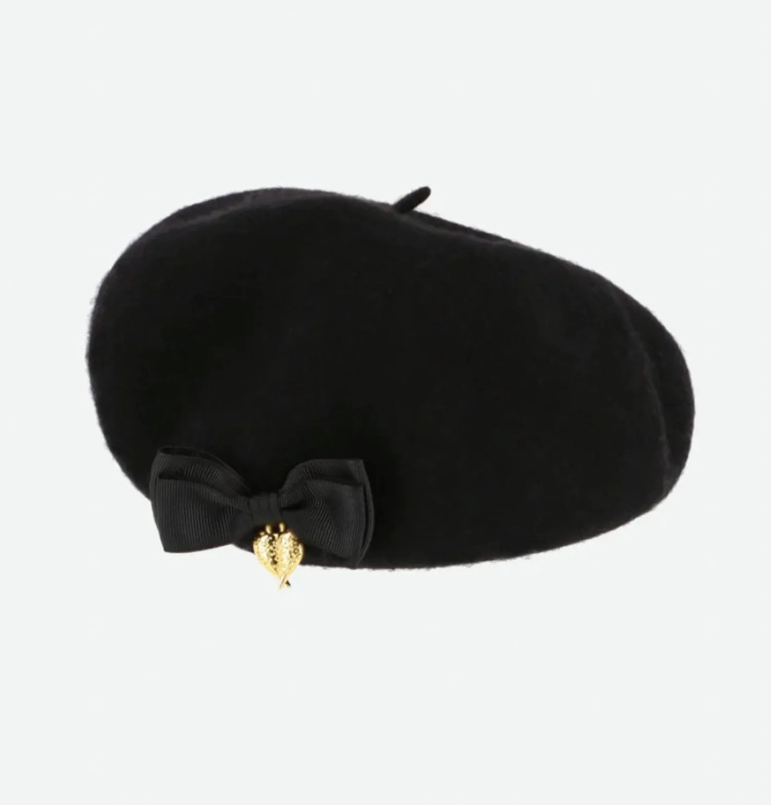 Angel's Face Girls BLACK Beret Hat