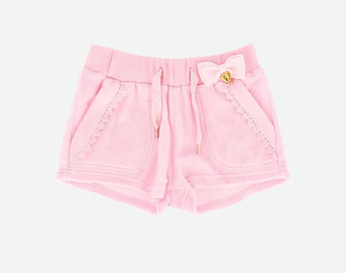 Angel's Face Girls Fairy Pink Hoodie & Shorts Tracksuit