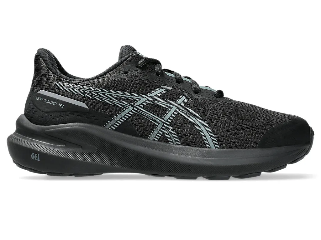 ASICS GT 1000 13 GS LACE - BLACK STEEL GREY