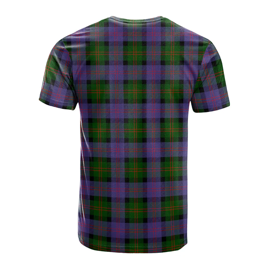 Blair Modern Tartan T-Shirt with Family Crest