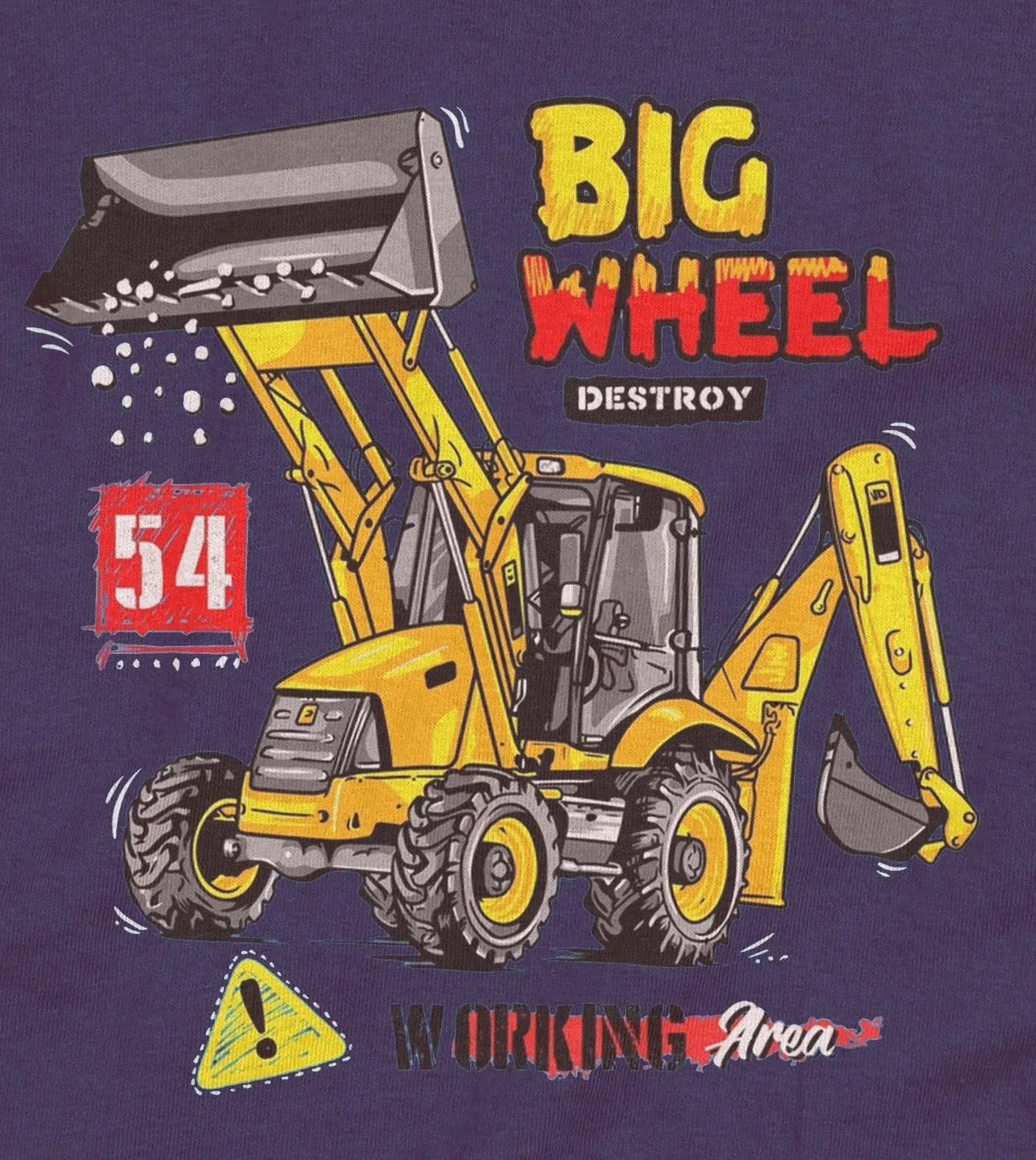 Boys Tractor Graphic Tee