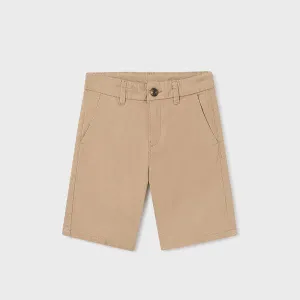 BROWN BASIC SHORT FOR BOYS