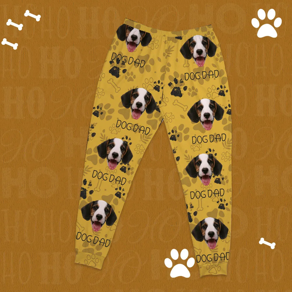 Custom Photo With Paw For Dog Lovers Sleepwear