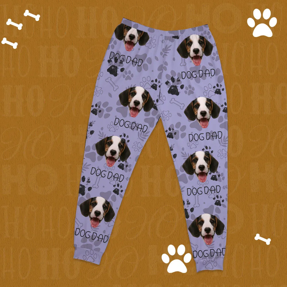 Custom Photo With Paw For Dog Lovers Sleepwear