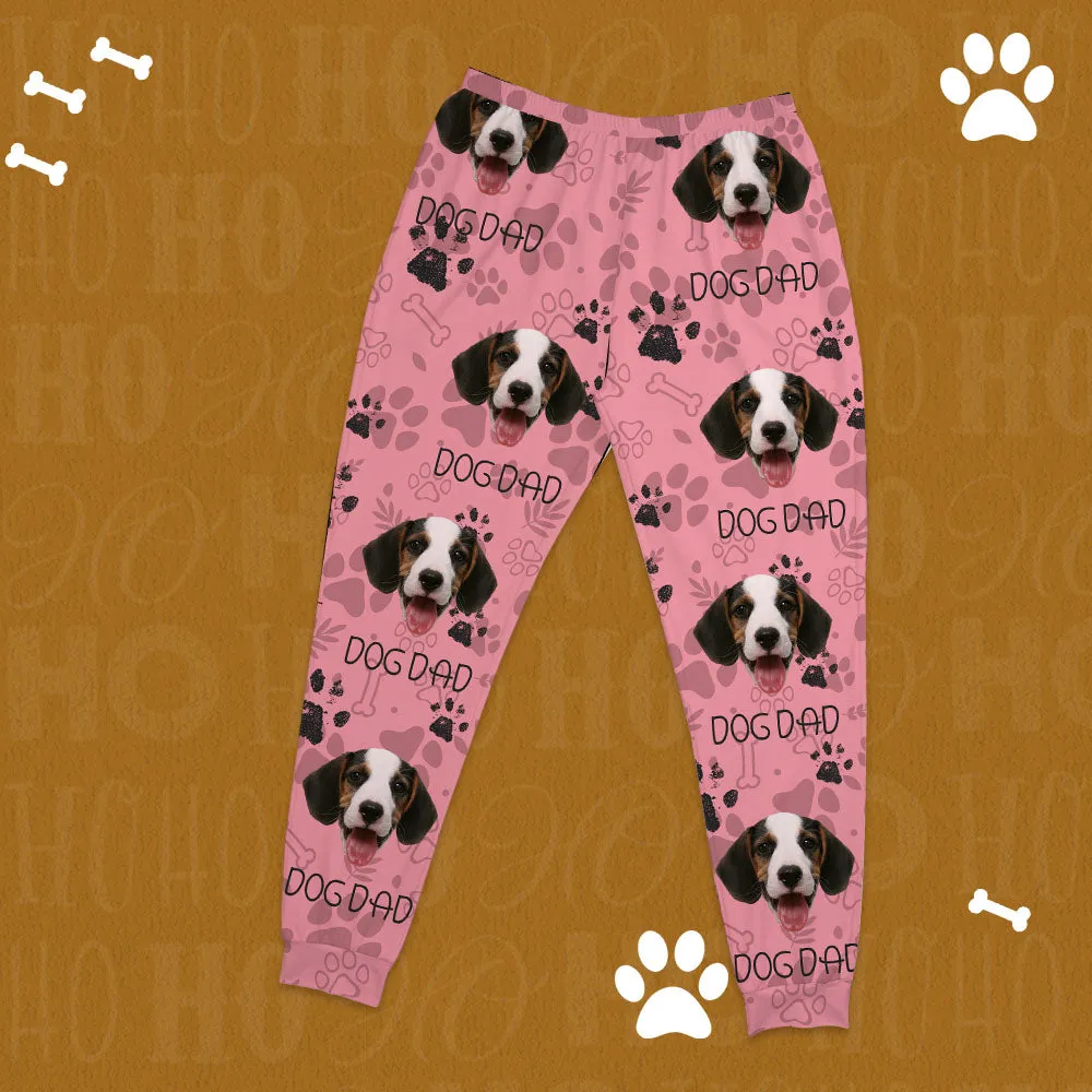 Custom Photo With Paw For Dog Lovers Sleepwear