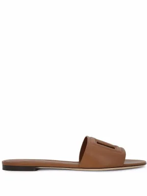 Dolce & Gabbana Sandals Leather Brown