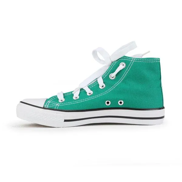 GREEN ALLSTARS UNISEX ANKLE SNEAKERS