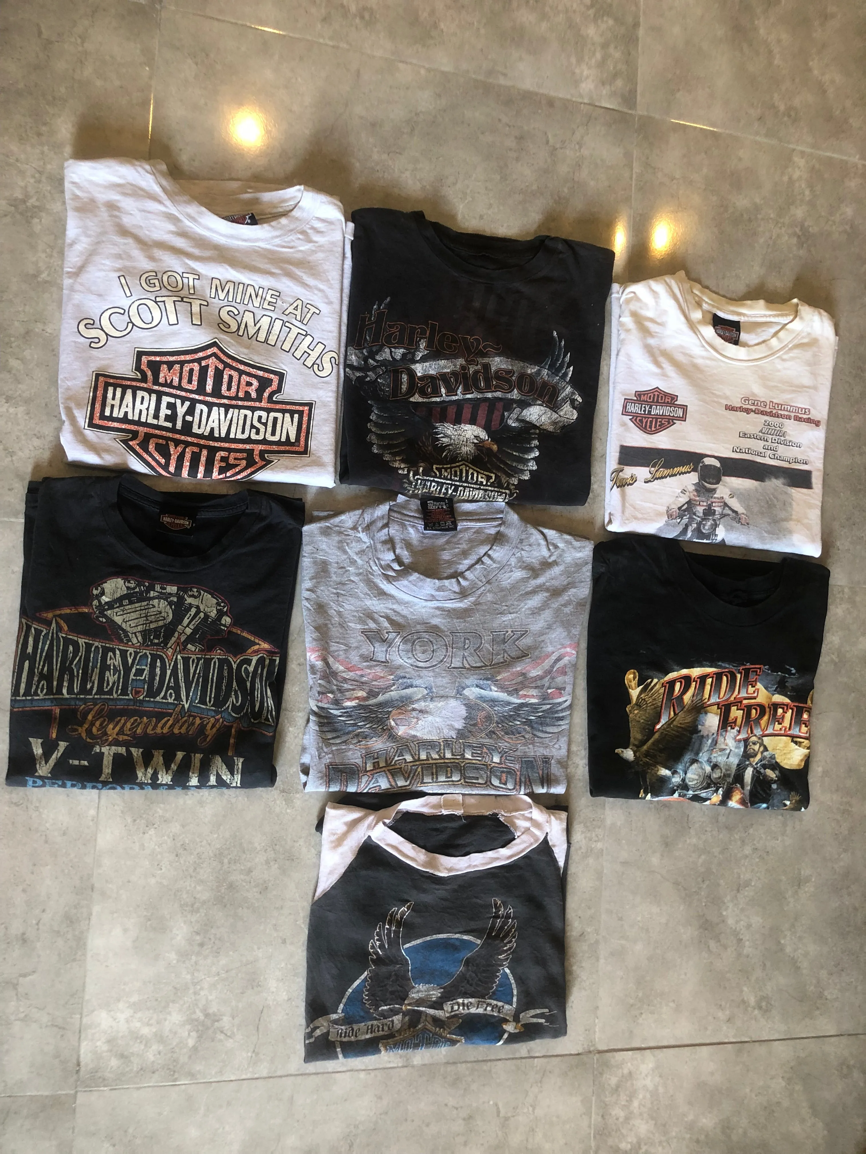 Harley Davidson T-Shirts 90s VH-004