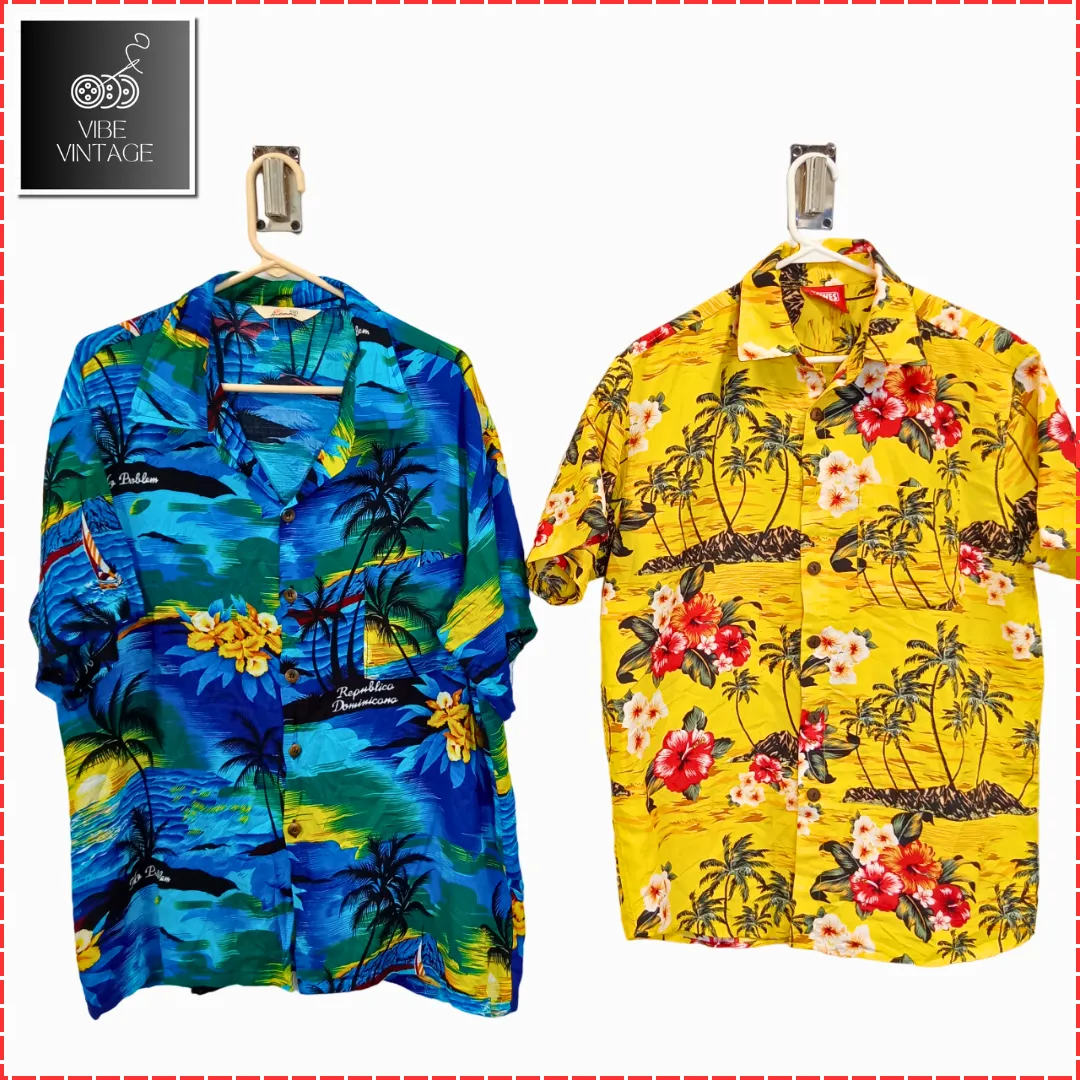 HAWAIIAN MEN'S SHIRTS - 50 PCS