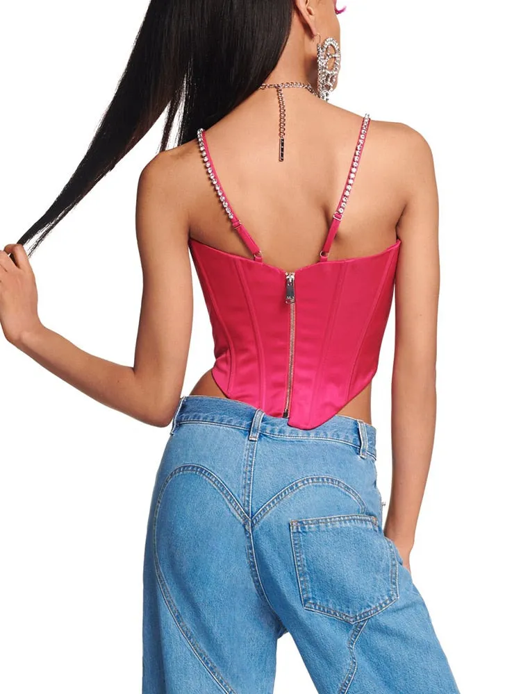 Heart to Share Denim Corset Set