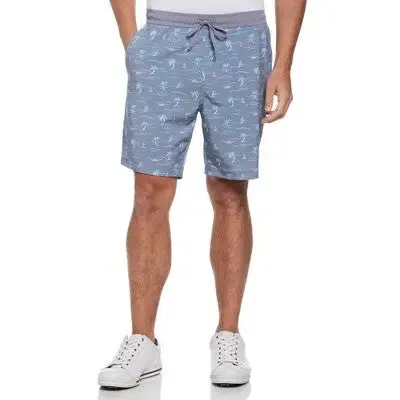 Jack Nicklaus Men's Pull-On Bermuda Active Drawstring Shorts