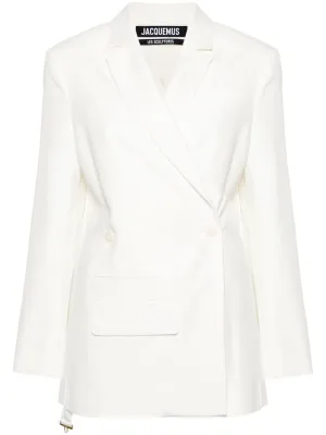 JACQUEMUS Jackets White