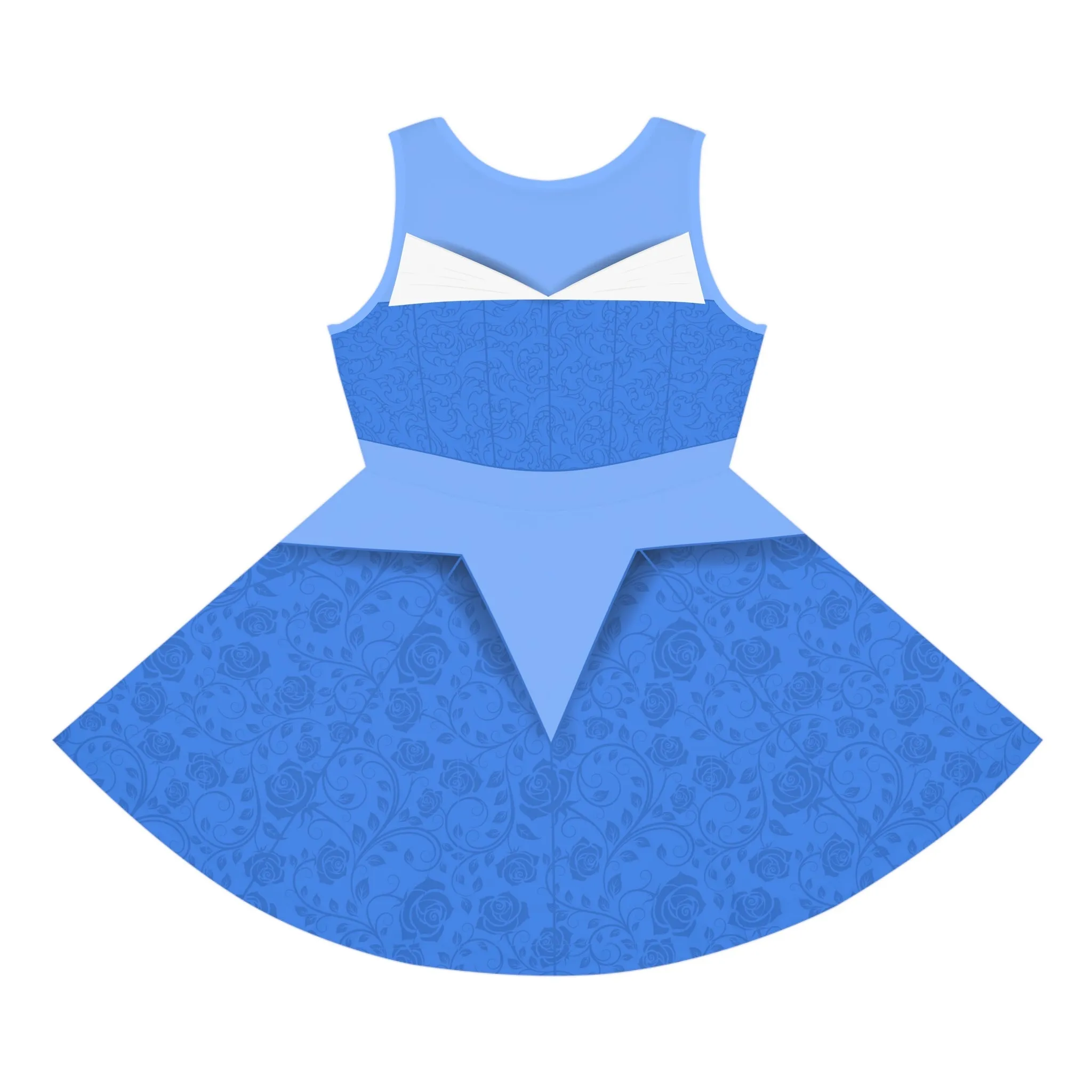 Make it Blue Sleeping Princess Girls' Sleeveless Sundress