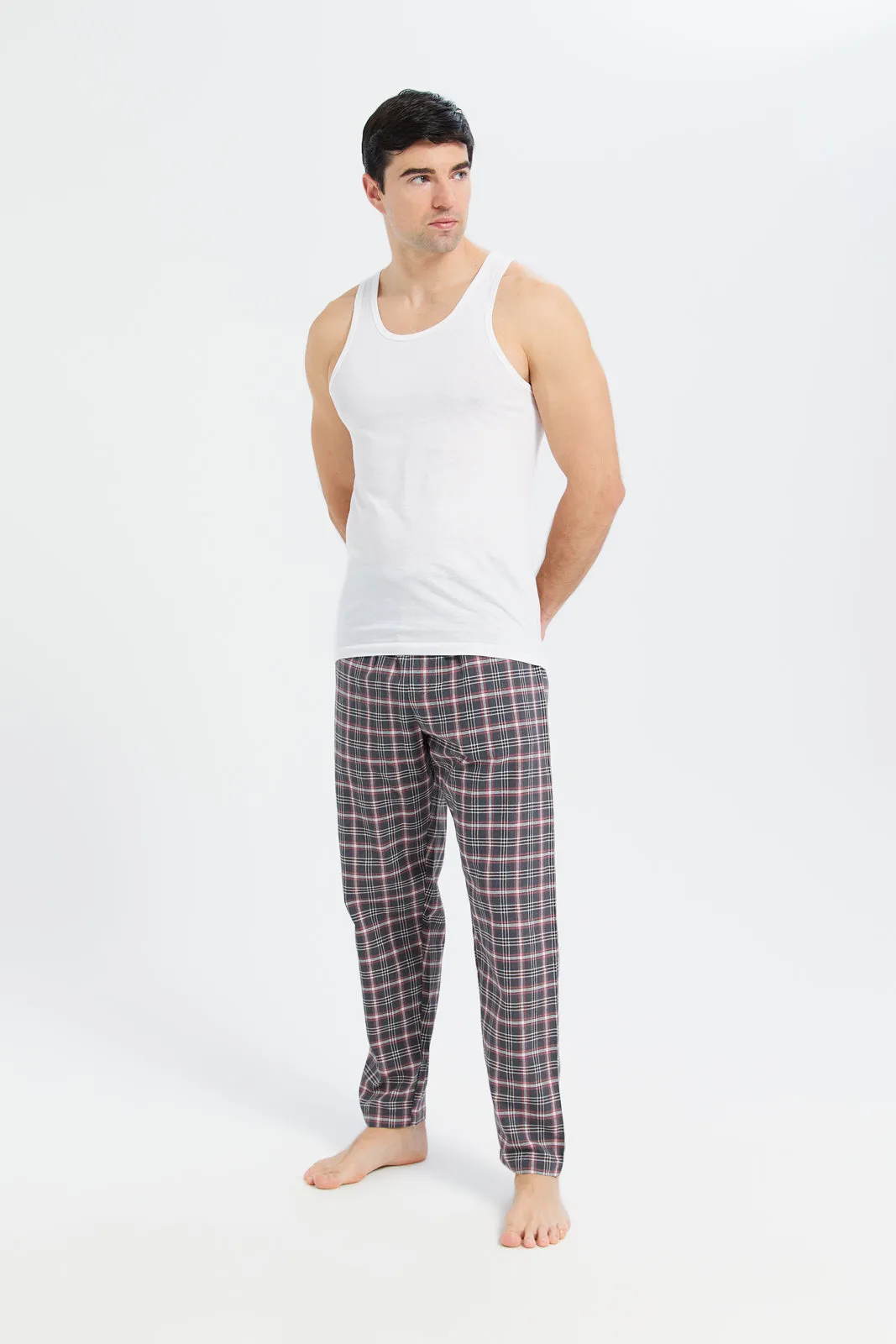 Men Assorted Checkered Pyjama Bottom