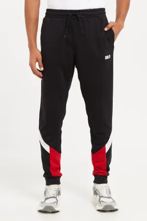 Men Black Active Pants