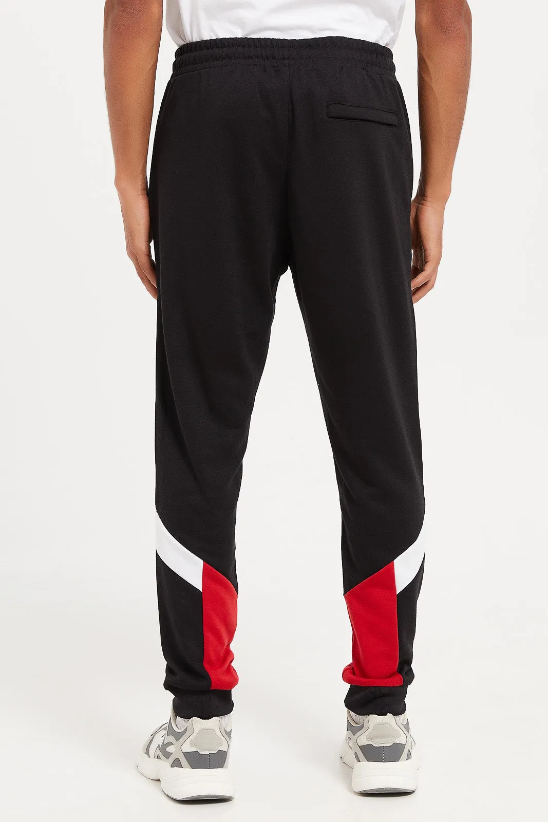 Men Black Active Pants