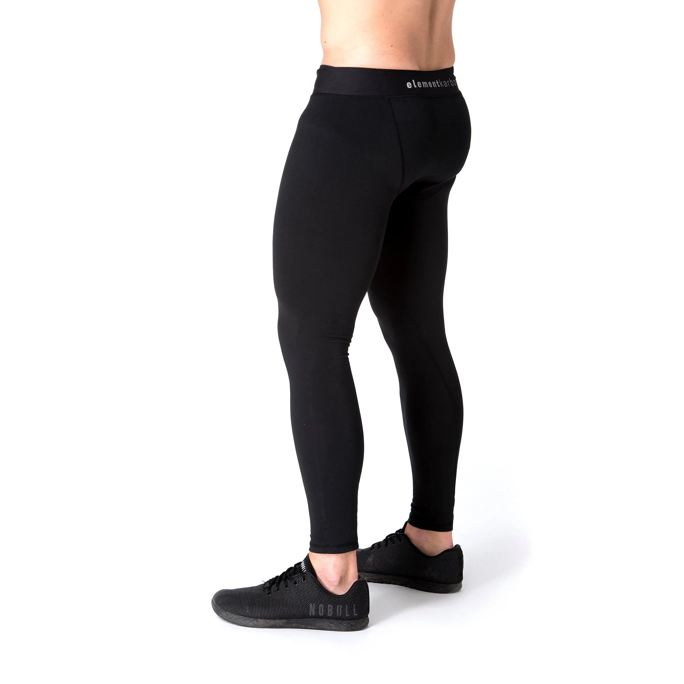 Men's Performance Black Leggings