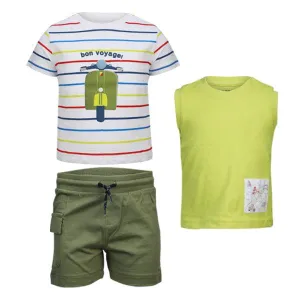 MULTICOLOUR BOYS SHORT SET