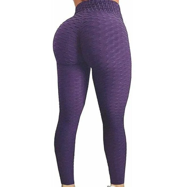 New Trending Fitness Leggings - Women Polyester Ankle Length Pants - Slim Push Up Female Legging (TBL)