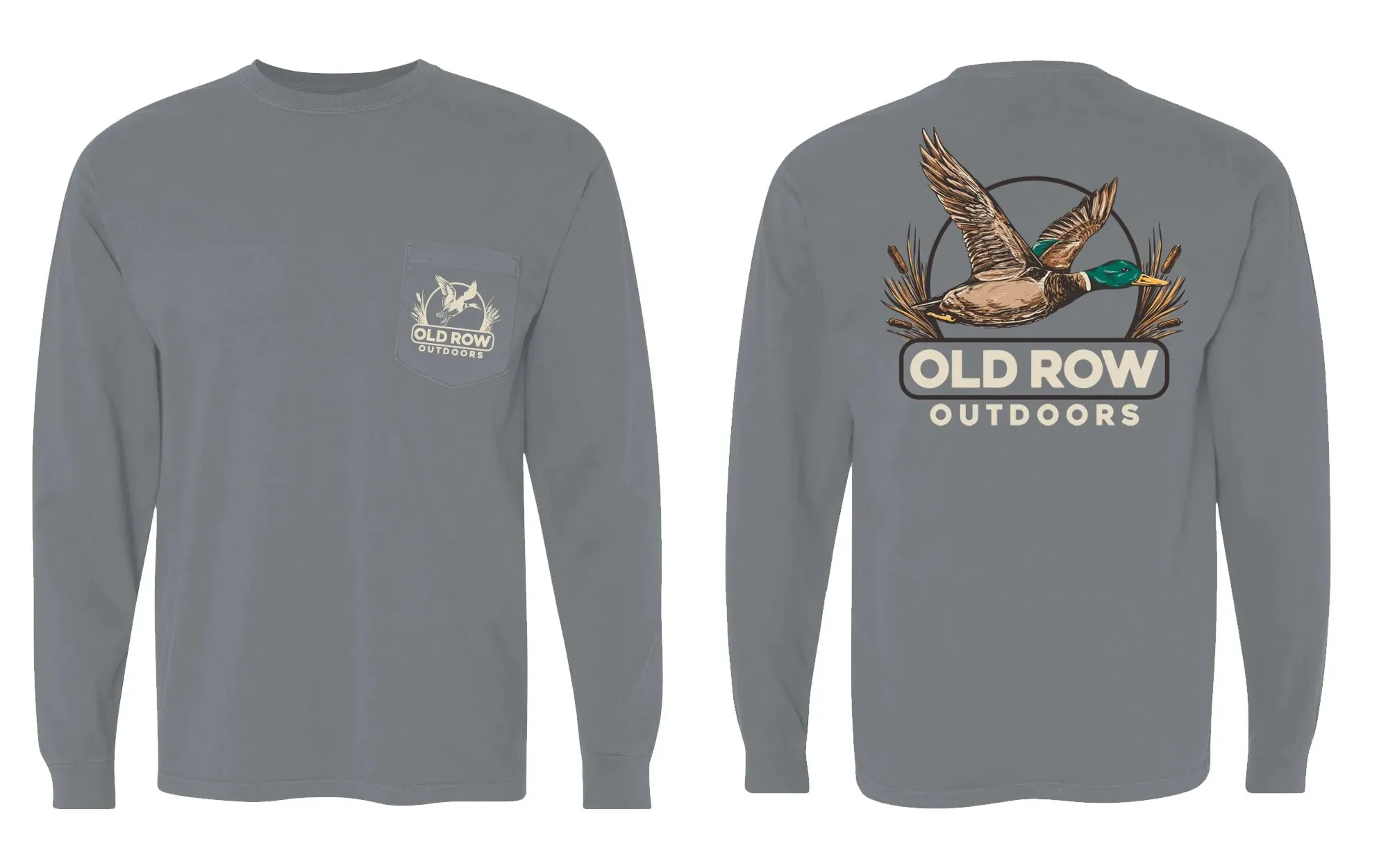 Old Row Mallard Long Sleeve Tee