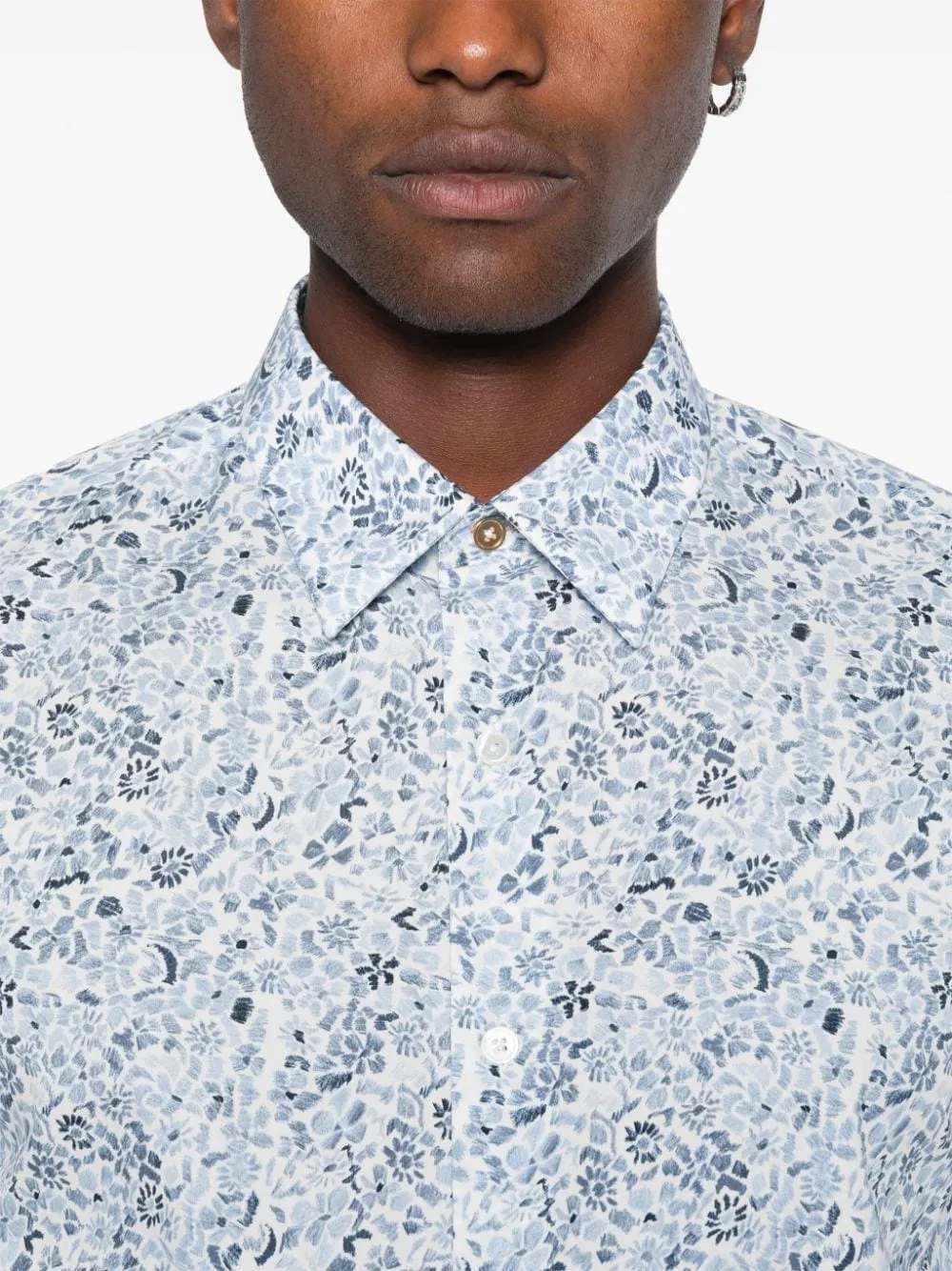 Paul Smith Shirts Clear Blue