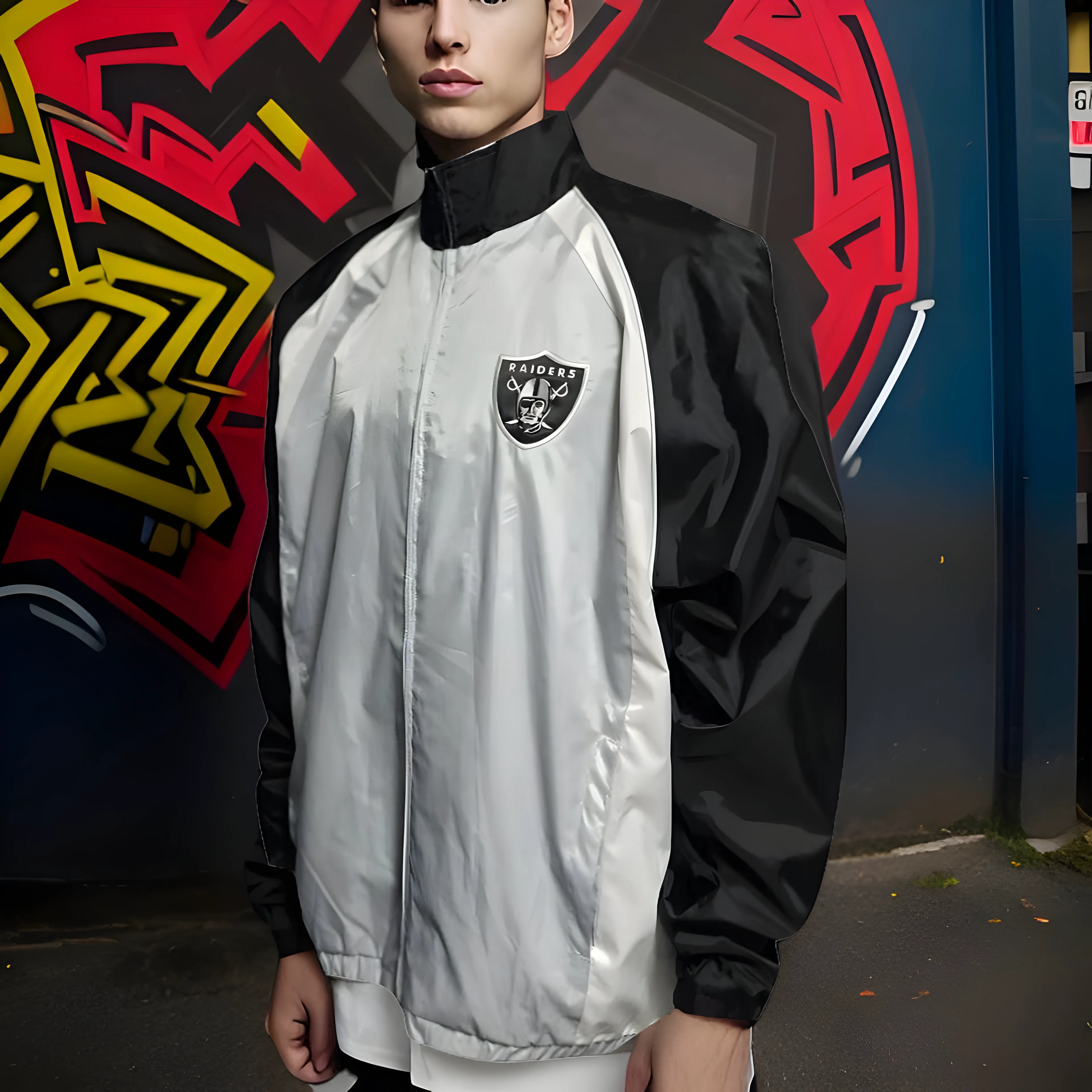 ^RAIDERS^ WINDBREAKER JACKETS FOR MEN