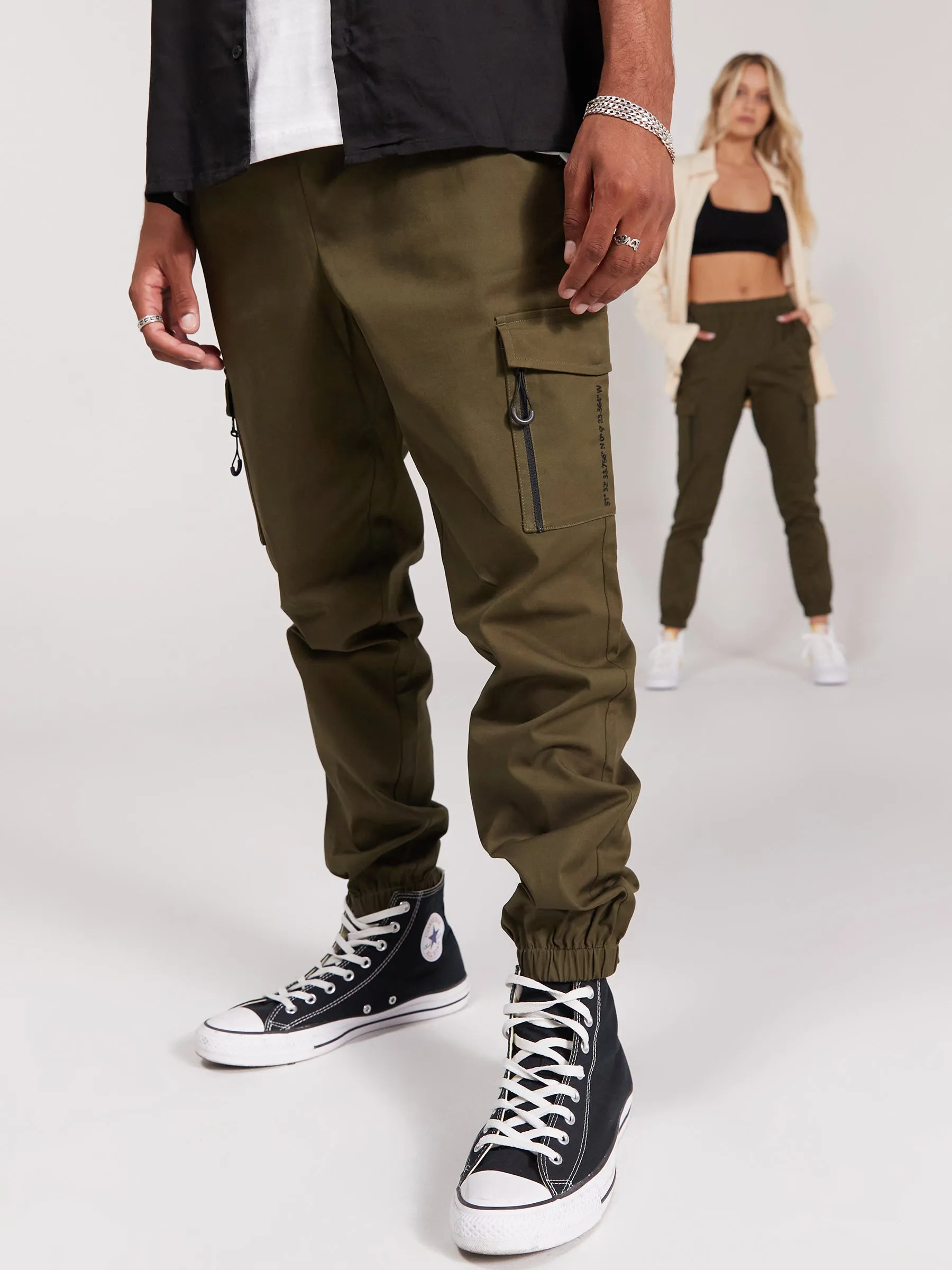 Regents Cargo Pant - Olive