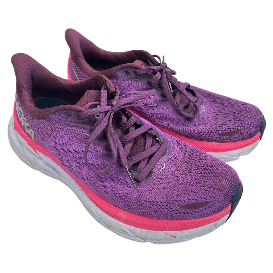 Shoes Athletic By Hoka In Purple, Size: 8