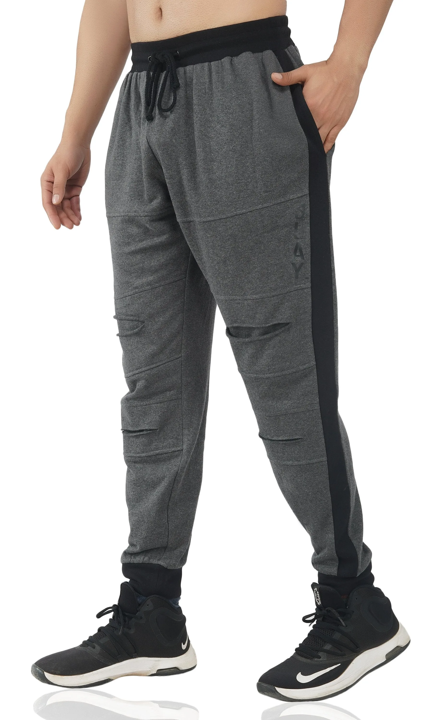 SLAY. Men's Dark Grey Joggers