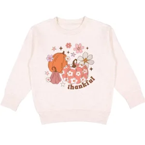 Sweet Wink Thankful Pumpkin Thanksgiving Sweatshirt