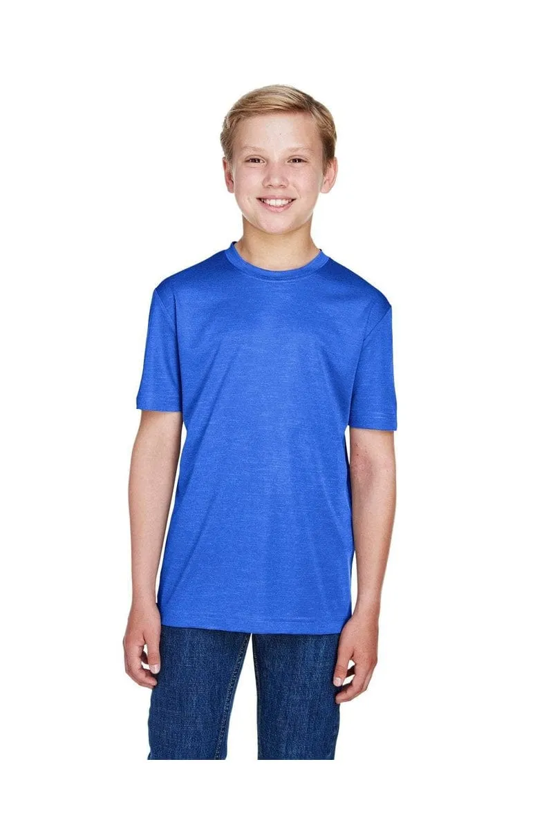 Team 365 TT11HY: Youth Sonic Heather Performance T-Shirt