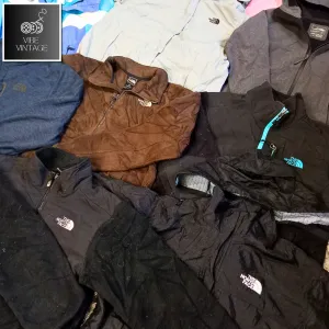 THE NORTH FACE FLEECE JACKETS & CARHARTT PANTS MIX - 10 PCS