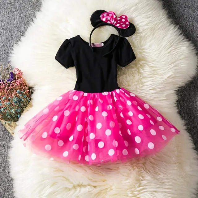 Toddler Girl Baby Clothing Dresses-Birthday-Party Occasion