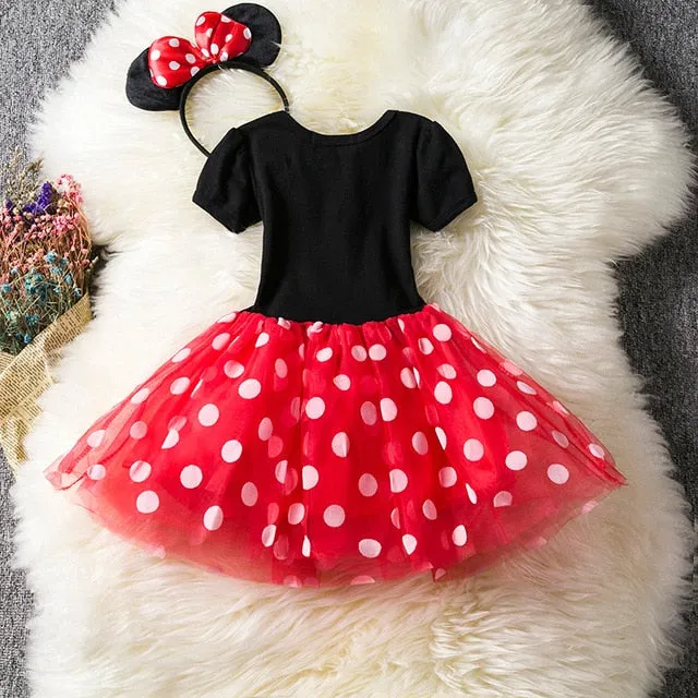 Toddler Girl Baby Clothing Dresses-Birthday-Party Occasion