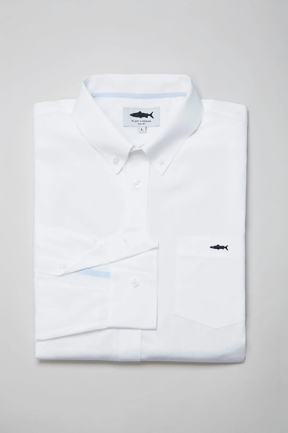 White Cotton Shirt for Men