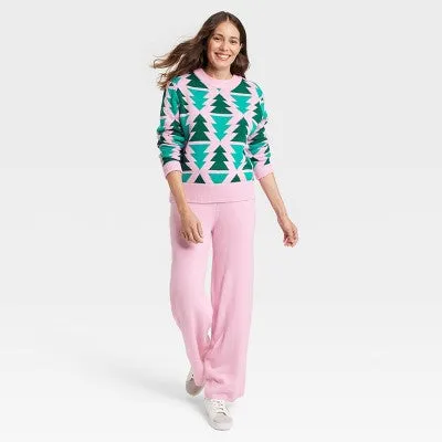 Women's On Holiday Graphic Sweater Pants